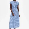 Baum und Pferdgarten Akeyla dress from | Blue Painted Check Sale
