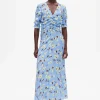 Baum und Pferdgarten Amma dress from | Azurine Green Flower Clearance
