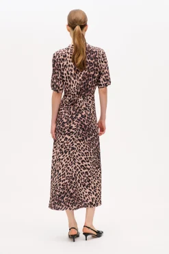 Baum und Pferdgarten Anneliek dress from | Brown Baum Leopard Outlet