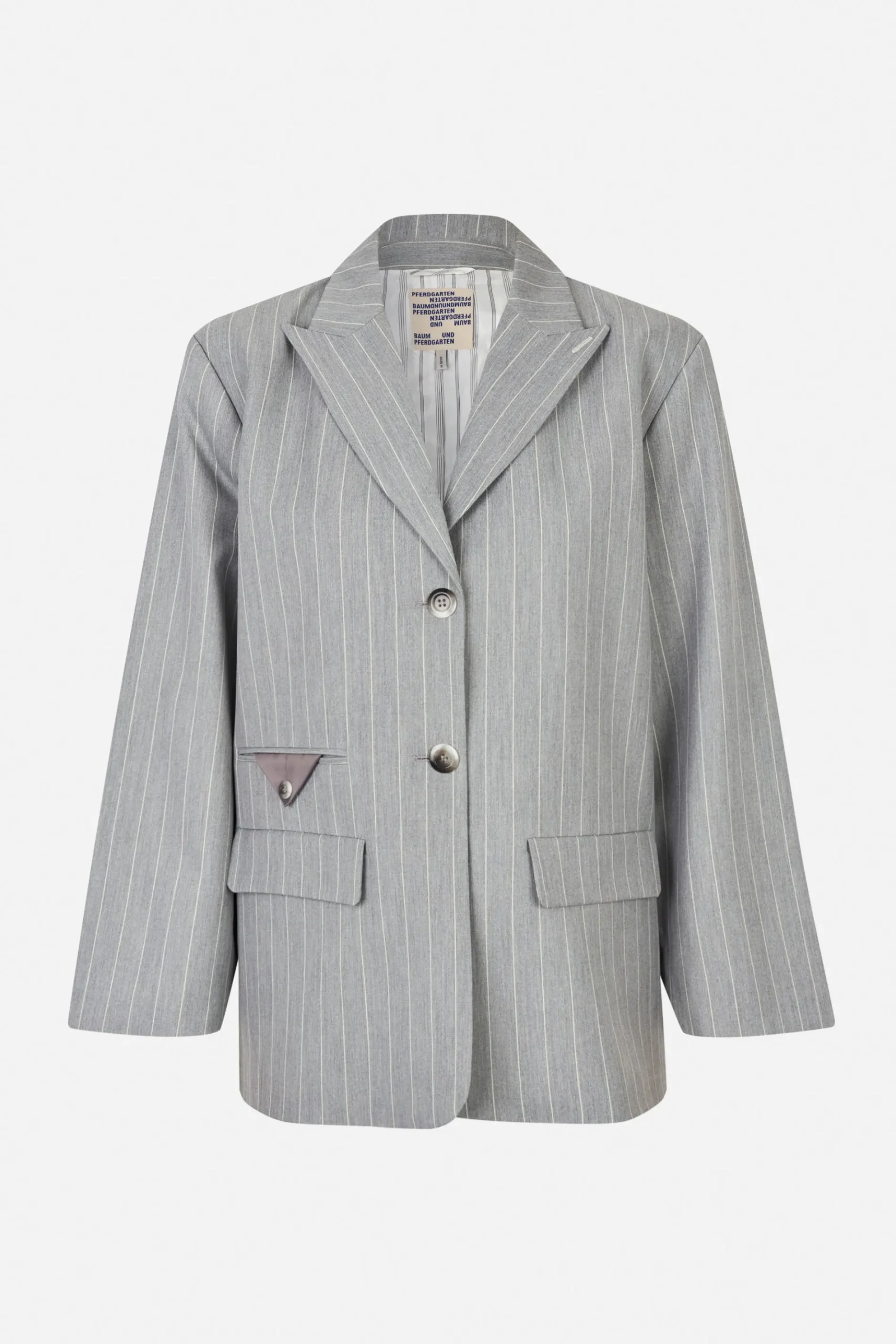 Baum und Pferdgarten Babs blazer from | Grey Wallstreet Pinstripe Sale