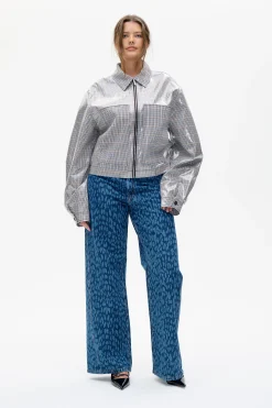 Baum und Pferdgarten Bathilde jacket from | Grey Wallstreet Check Clearance