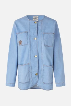 Baum und Pferdgarten Beata jacket from | Azurine Blue Patch Sale