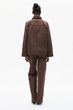 Baum und Pferdgarten Belinda Jacket from | Creme Brown Pinstripe Sale