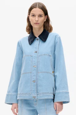 Baum und Pferdgarten Benilda Jacket from | Light Denim Hot