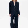 Baum und Pferdgarten BLEONA JACKET | Blackish Pinstripe Online