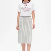 Baum und Pferdgarten Celie skirt from | Creme Navy Stripe Outlet