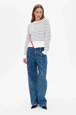 Baum und Pferdgarten Centa knit from | Egret Baritone Stripe Online