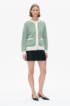 Baum und Pferdgarten Cindie Cardigan from | Subdued Blue Stripe Fashion
