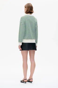 Baum und Pferdgarten Cindie Cardigan from | Subdued Blue Stripe Fashion