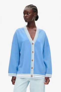 Baum und Pferdgarten Cissi cardigan from | Wedgewood Blue Online