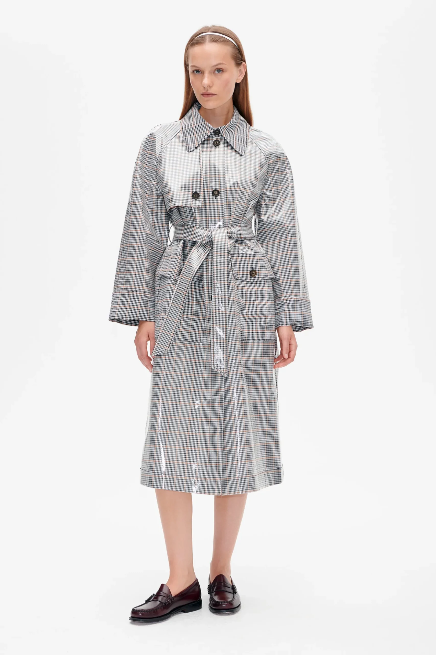 Baum und Pferdgarten Dorothy Coat from | Grey Wallstreet Check Best