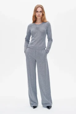 Baum und Pferdgarten JACKAI TOP | Silver Lurex Pinstripe Discount
