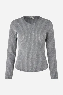 Baum und Pferdgarten JACKAI TOP | Silver Lurex Pinstripe Discount