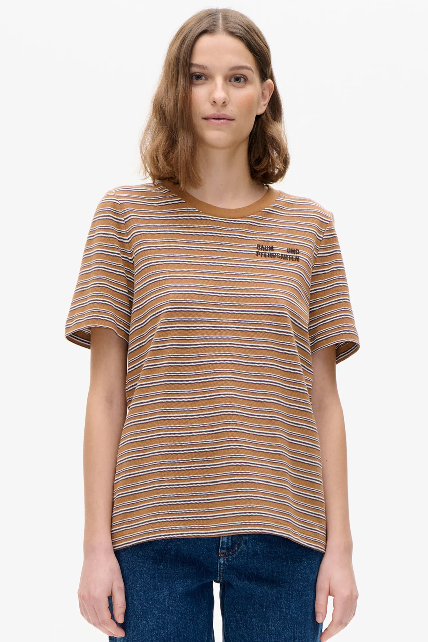 Baum und Pferdgarten Jawo T-shirt from | Nuthatch Polo Stripe Fashion