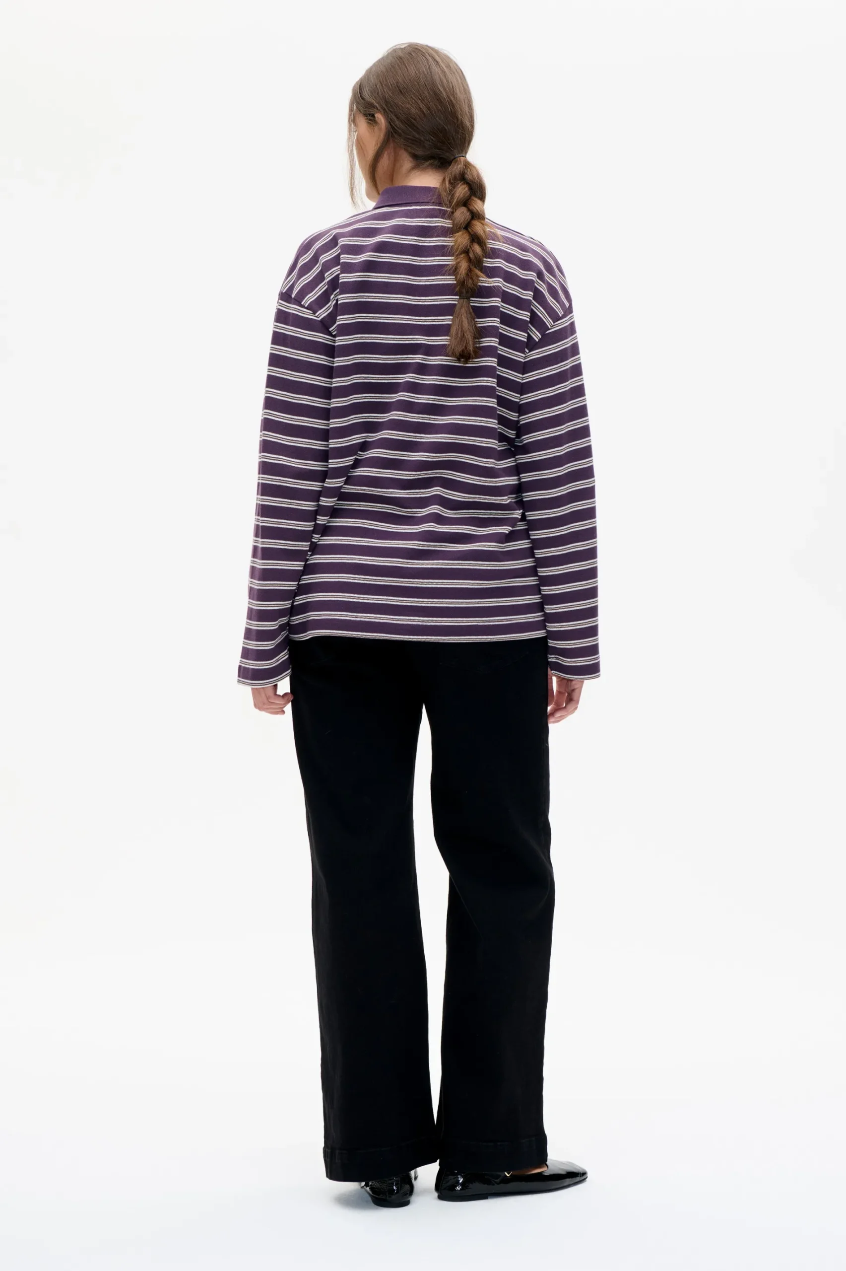 Baum und Pferdgarten Jeanne Top from | Plum Polo Stripe Sale