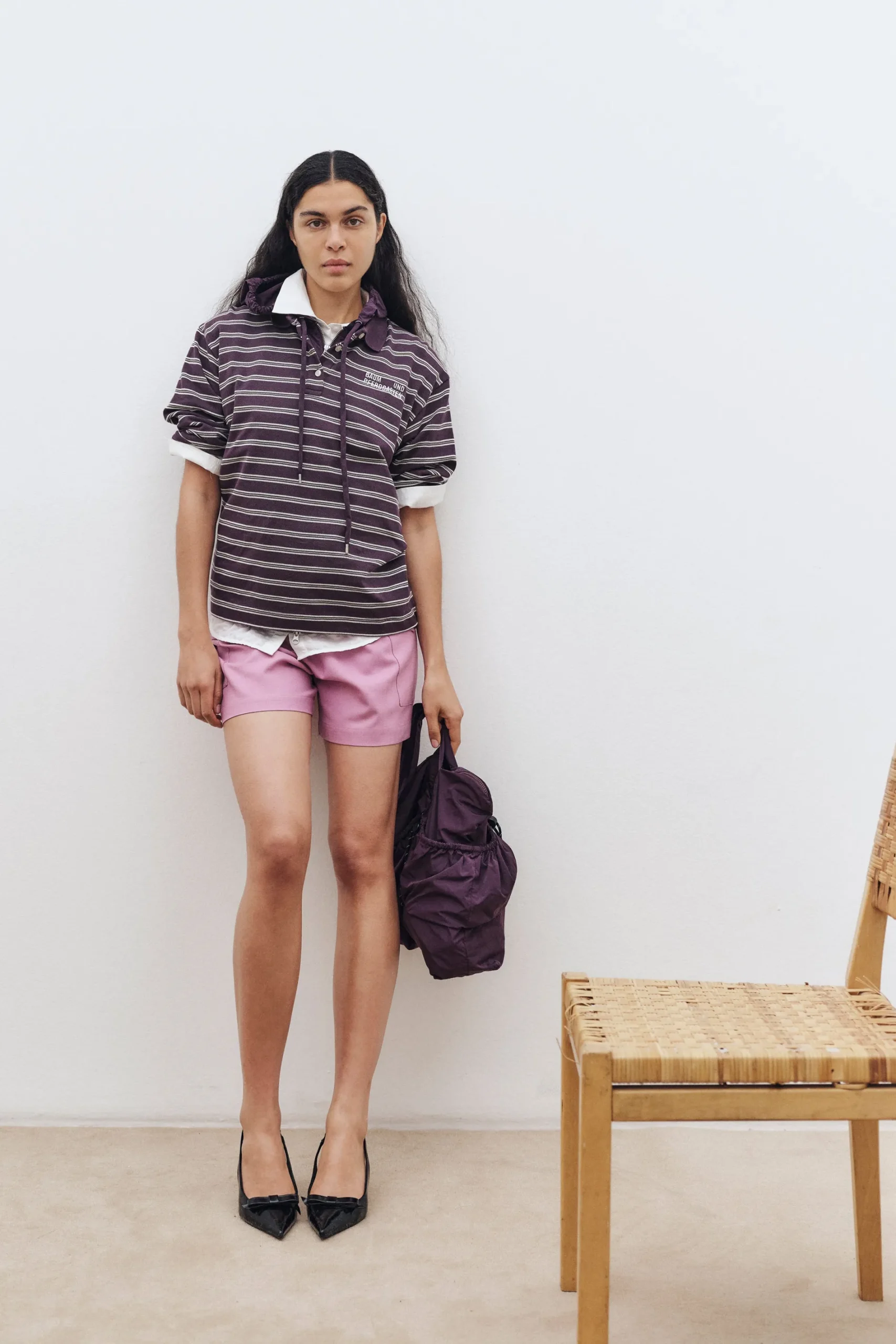 Baum und Pferdgarten Jeanne Top from | Plum Polo Stripe Sale