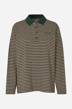 Baum und Pferdgarten JEANNI TOP | Brown Polo Stripe Discount