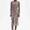 Baum und Pferdgarten JOLANDA DRESS | Brown Baum Leopard Clearance