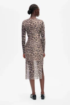 Baum und Pferdgarten JOLANDA DRESS | Brown Baum Leopard Clearance