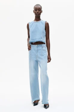 Baum und Pferdgarten Medine Top from | Light Denim Online