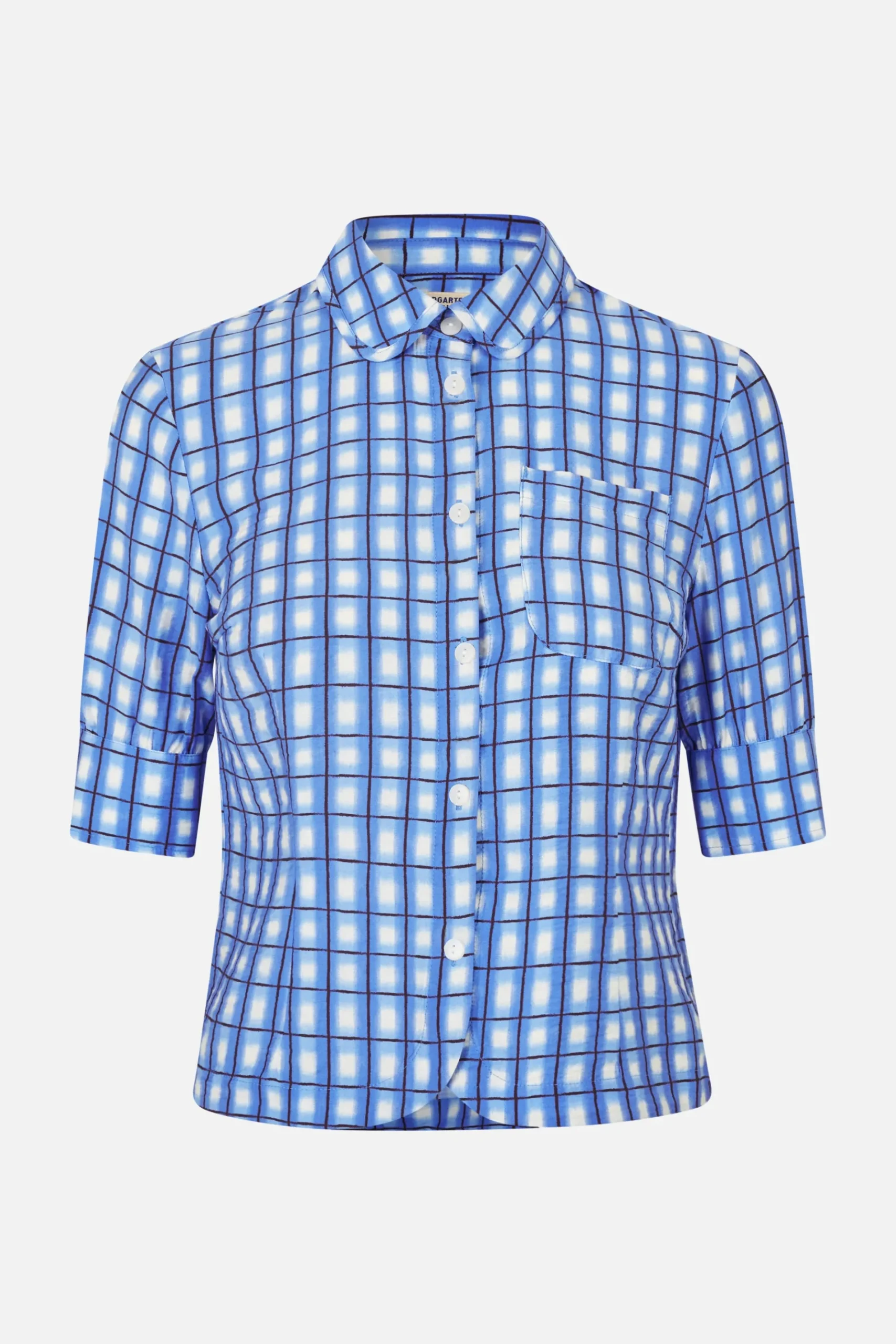 Baum und Pferdgarten Melaya shirt from | Blue Painted Check Best