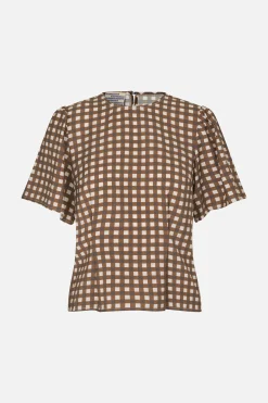 Baum und Pferdgarten Mera Blouse from | Hot Fudge Check Best