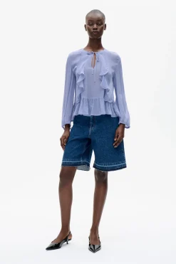 Baum und Pferdgarten Mikaela Blouse fom | Tempest Blue Hot