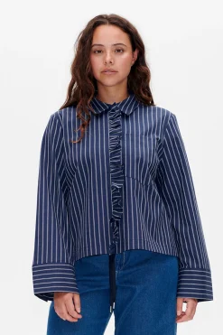 Baum und Pferdgarten MILU SHIRT | Navy Blazer Stripe Sale