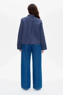 Baum und Pferdgarten MILU SHIRT | Navy Blazer Stripe Sale