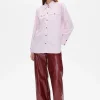 Baum und Pferdgarten MIRIA SHIRT | Lilac Snow Stripe Outlet