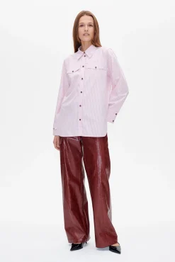 Baum und Pferdgarten MIRIA SHIRT | Lilac Snow Stripe Outlet