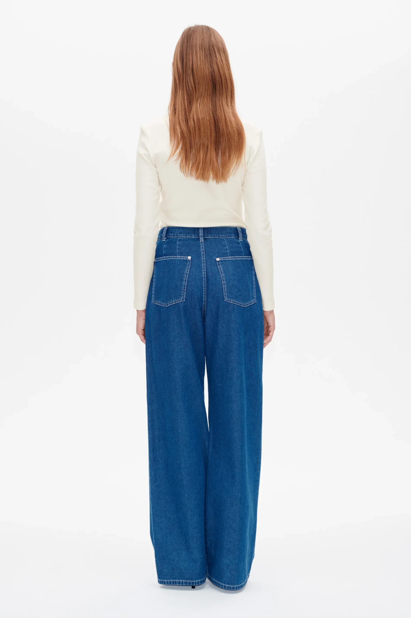 Baum und Pferdgarten NANNY JEANS | Light Worn Denim Hot