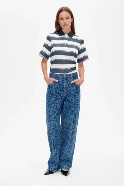 Baum und Pferdgarten Nara jeans from | Leopard Vintage Blue Outlet