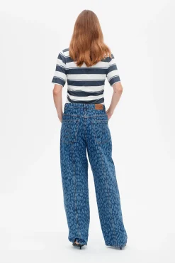 Baum und Pferdgarten Nara jeans from | Leopard Vintage Blue Outlet