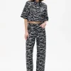 Baum und Pferdgarten NARA PANTS | Black Whisper Zebra Discount