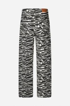 Baum und Pferdgarten NARA PANTS | Black Whisper Zebra Discount