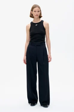 Baum und Pferdgarten NEYA TROUSERS | Blackish Pinstripe Discount