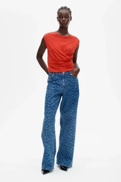 Baum und Pferdgarten Nicocette jeans from | Leopard Vintage Blue Best
