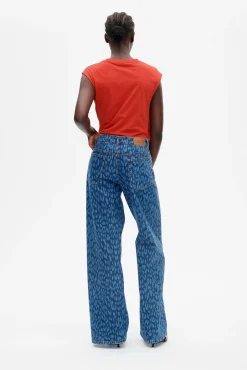 Baum und Pferdgarten Nicocette jeans from | Leopard Vintage Blue Best