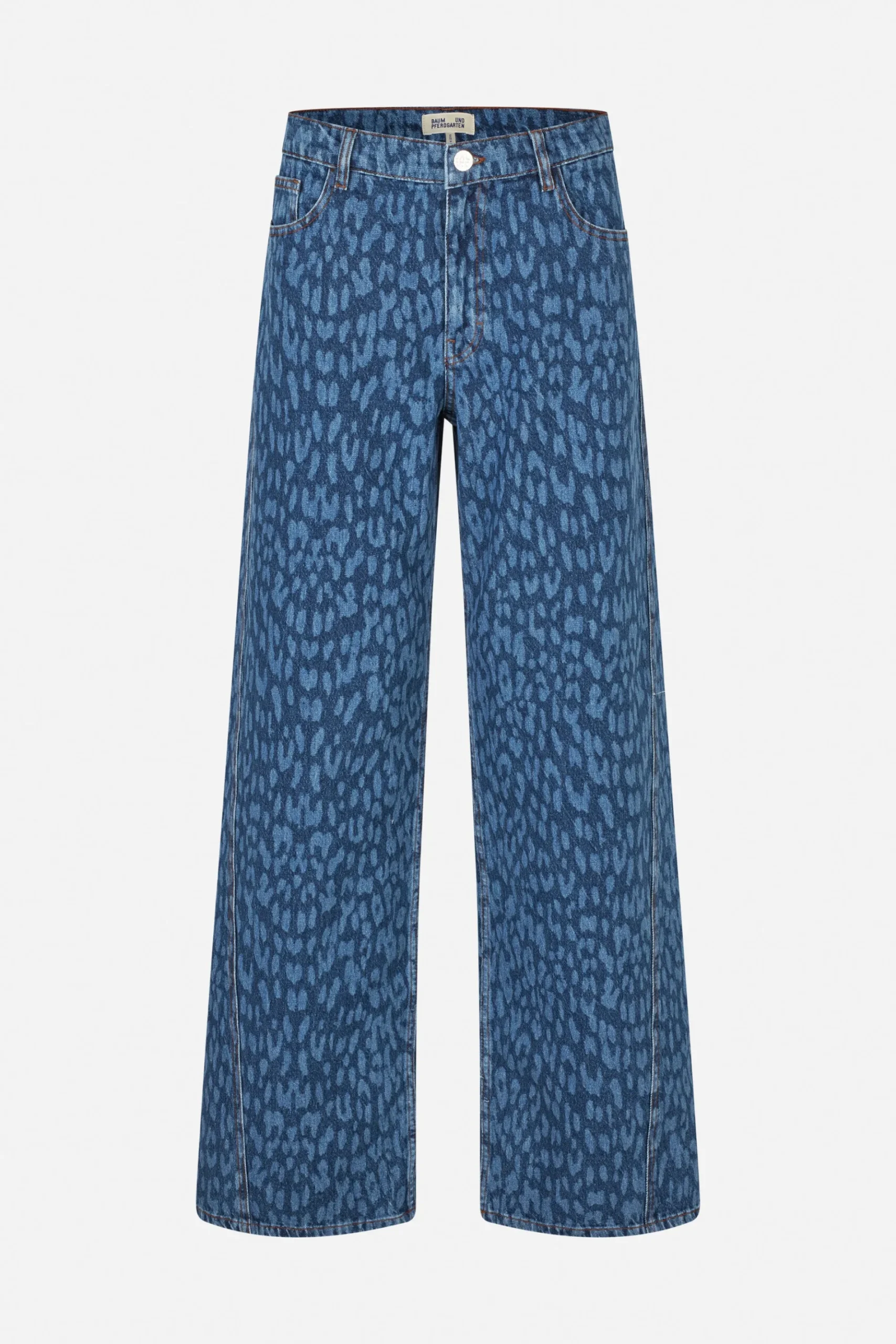 Baum und Pferdgarten Nicocette jeans from | Leopard Vintage Blue Best