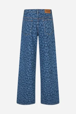 Baum und Pferdgarten Nicocette jeans from | Leopard Vintage Blue Best