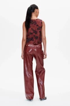 Baum und Pferdgarten NUVIN TROUSERS | Madder Brown Hot