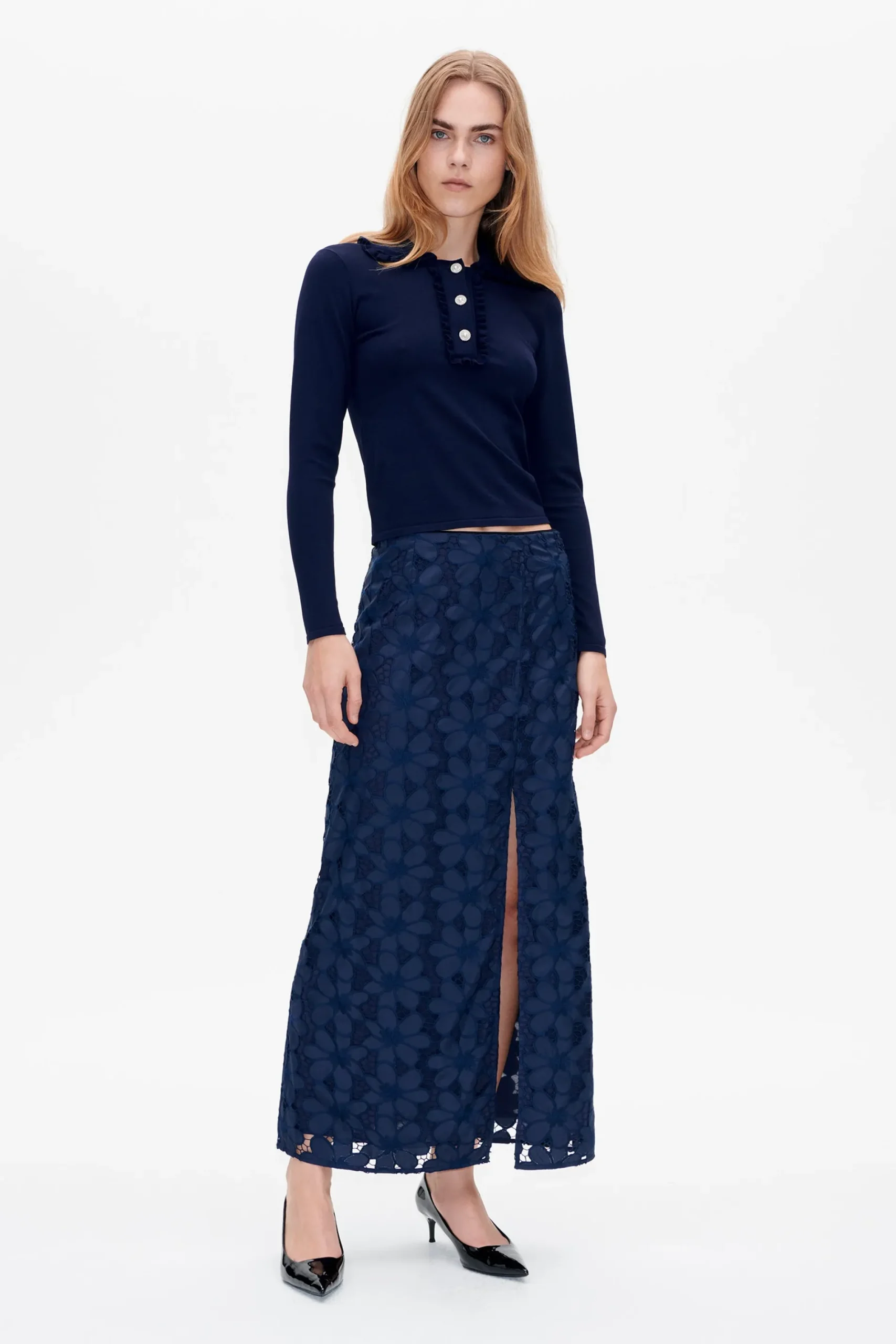 Baum und Pferdgarten SAIORSE SKIRT | Baritone Blue Fashion